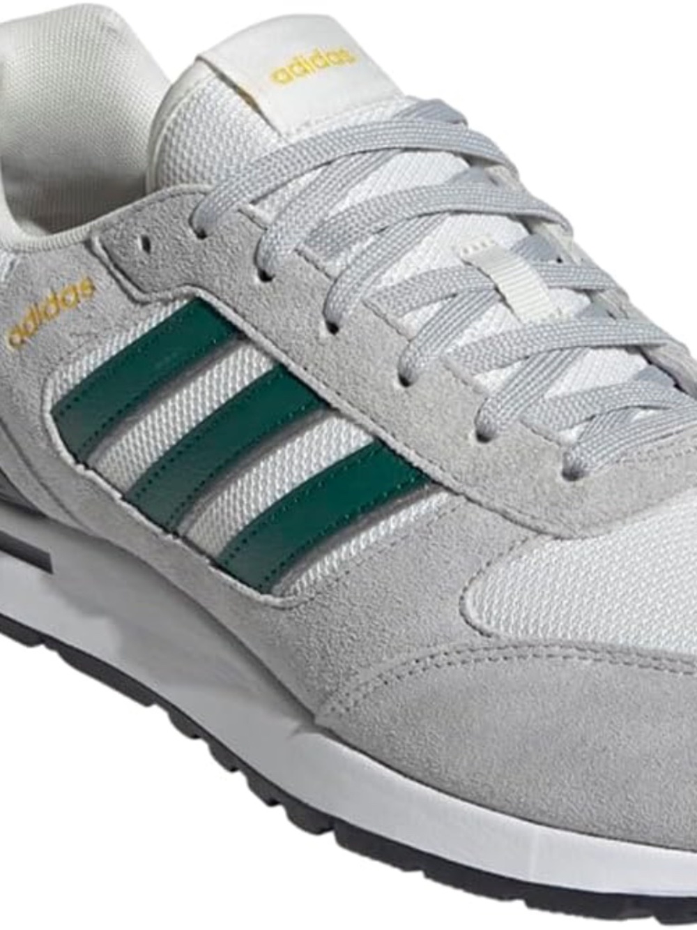 Adidas Mens Run 80s, Gently used like new, Green/white,grey